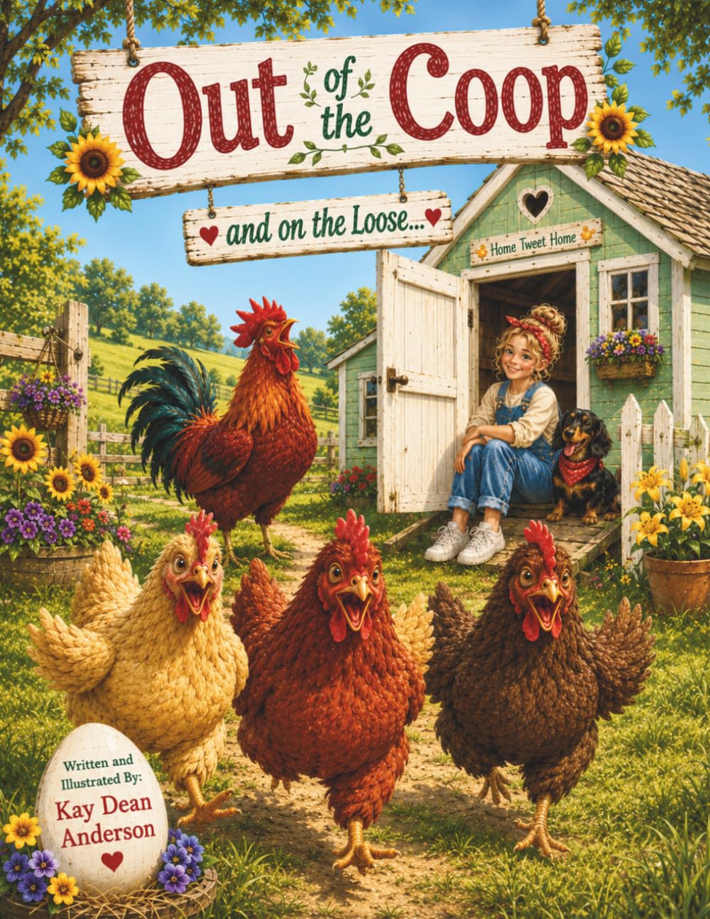 Out of the Coop and on the Loose.: The Best Day Ever! (Adventures on Zoe's Farm.)