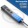 Presentation Clickers for PowerPoint, Rechargeable Aluminum Wireless Presenter Clicker Remote for Mac/Keynote/Computer/Laptop, PowerPoint Clicker for Teacher, Classroom, Office, Meeting-Plug & Play