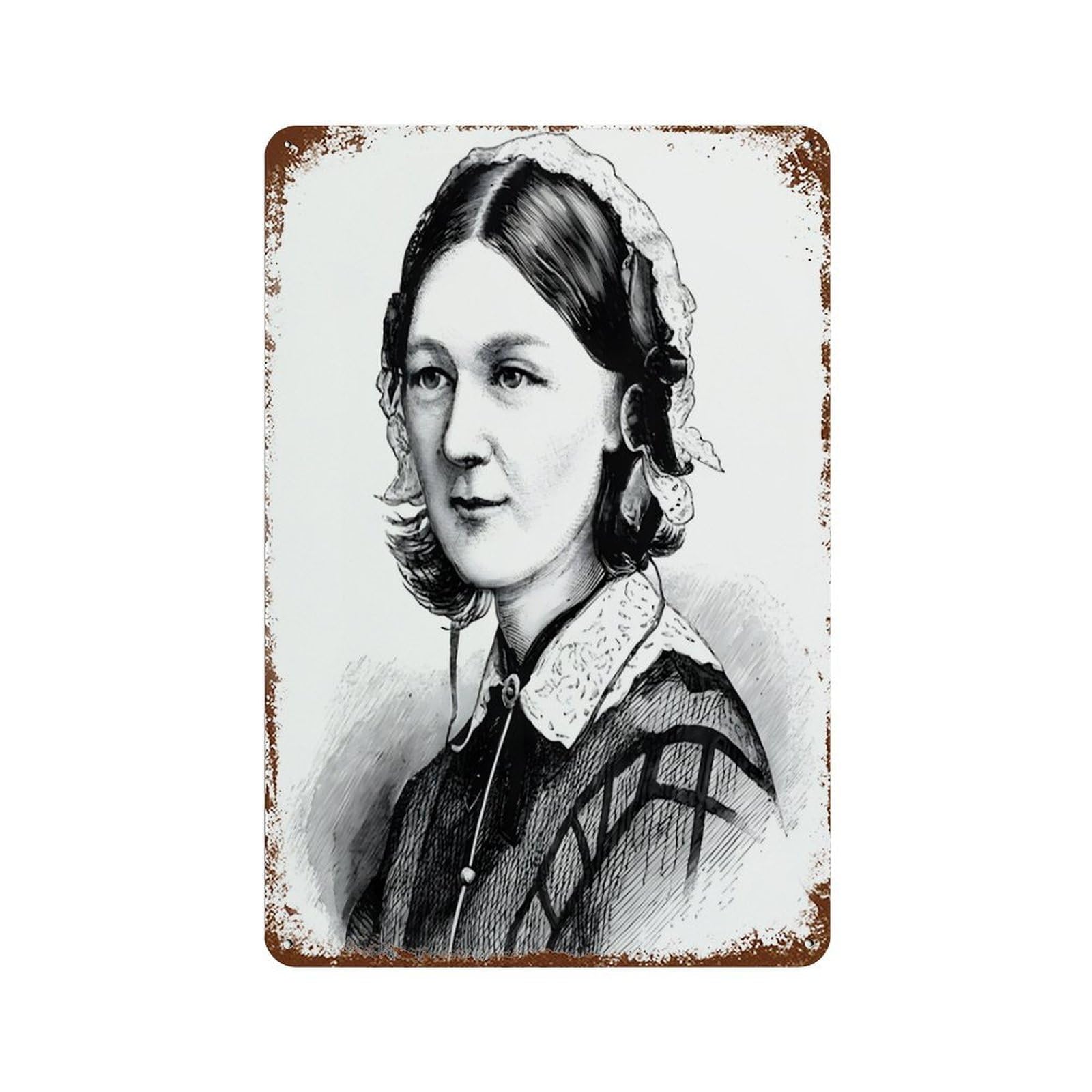 xiaoxiaoshen Florence Nightingale (13) Wall Decor Art Metal Tin Poster Modern Home Decor Art Home Bar Shop Decorations Vintage Sign 30x20cm