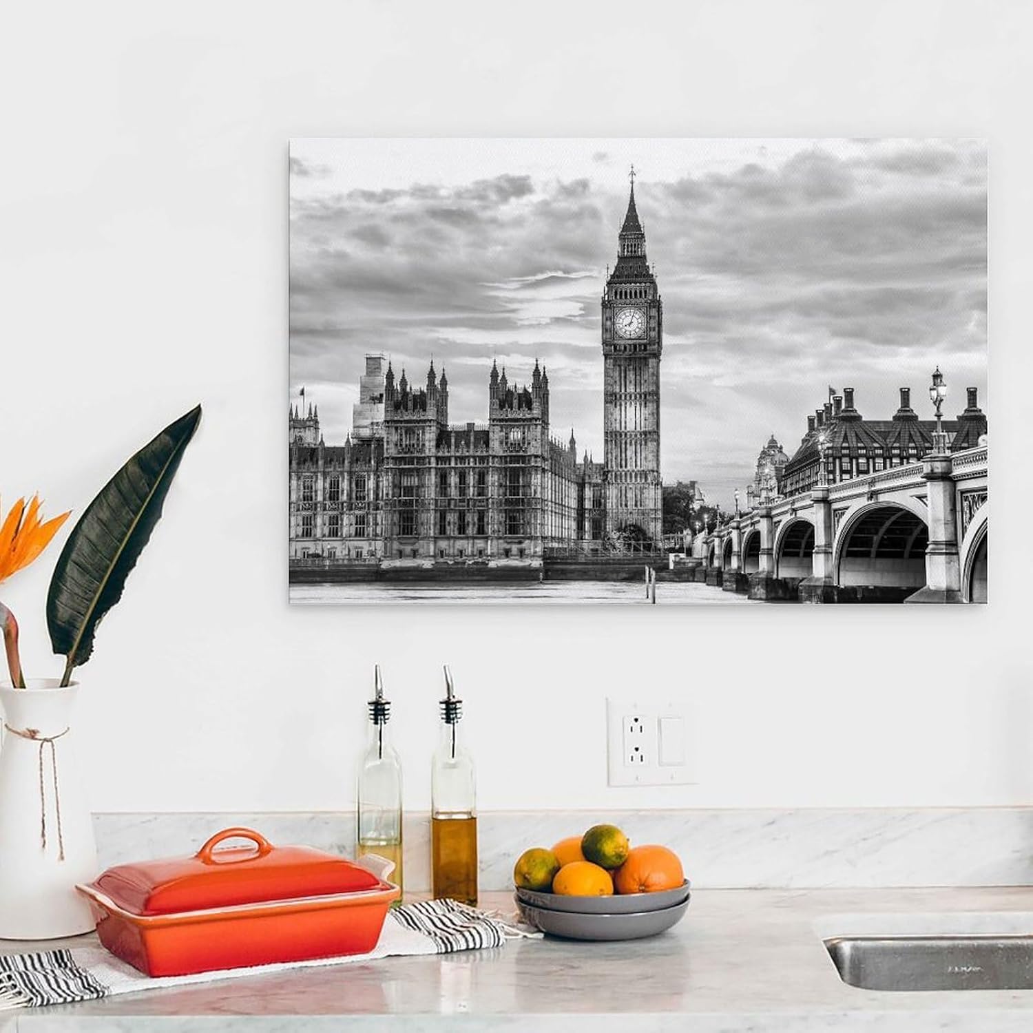 Big Ben Poster – London Travel Art 08x12inch Unframe-style image 4