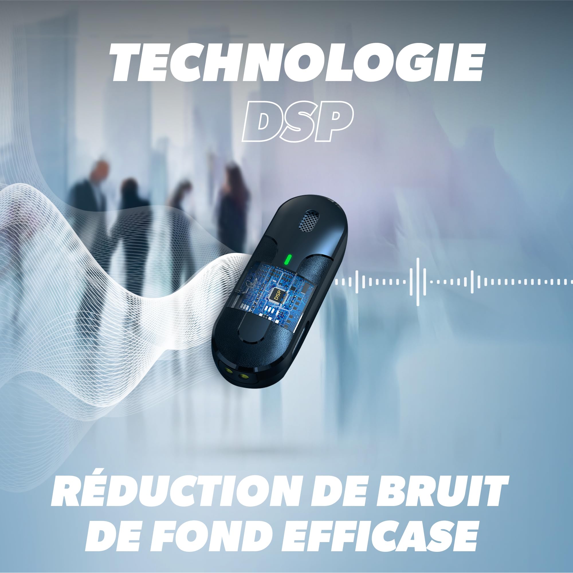T'nB Buzz Pro - Micro Cravate sans Fil, Réduction de Bruit