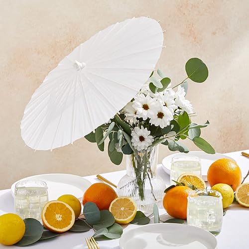 Miniatura 3 de Juvale Sombrilla de papel para manualidades (15.7 in, 6 unidades)