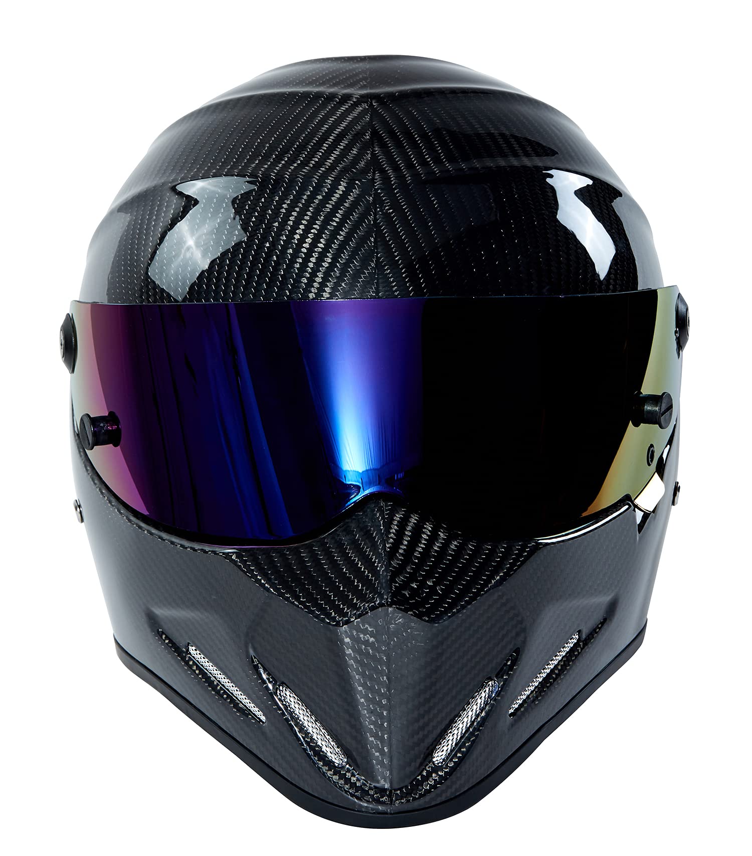 CRG フルフェイスヘルメット Crg ATV-4パーソナライズ炭素繊維つや消しヘルメットオートバイ