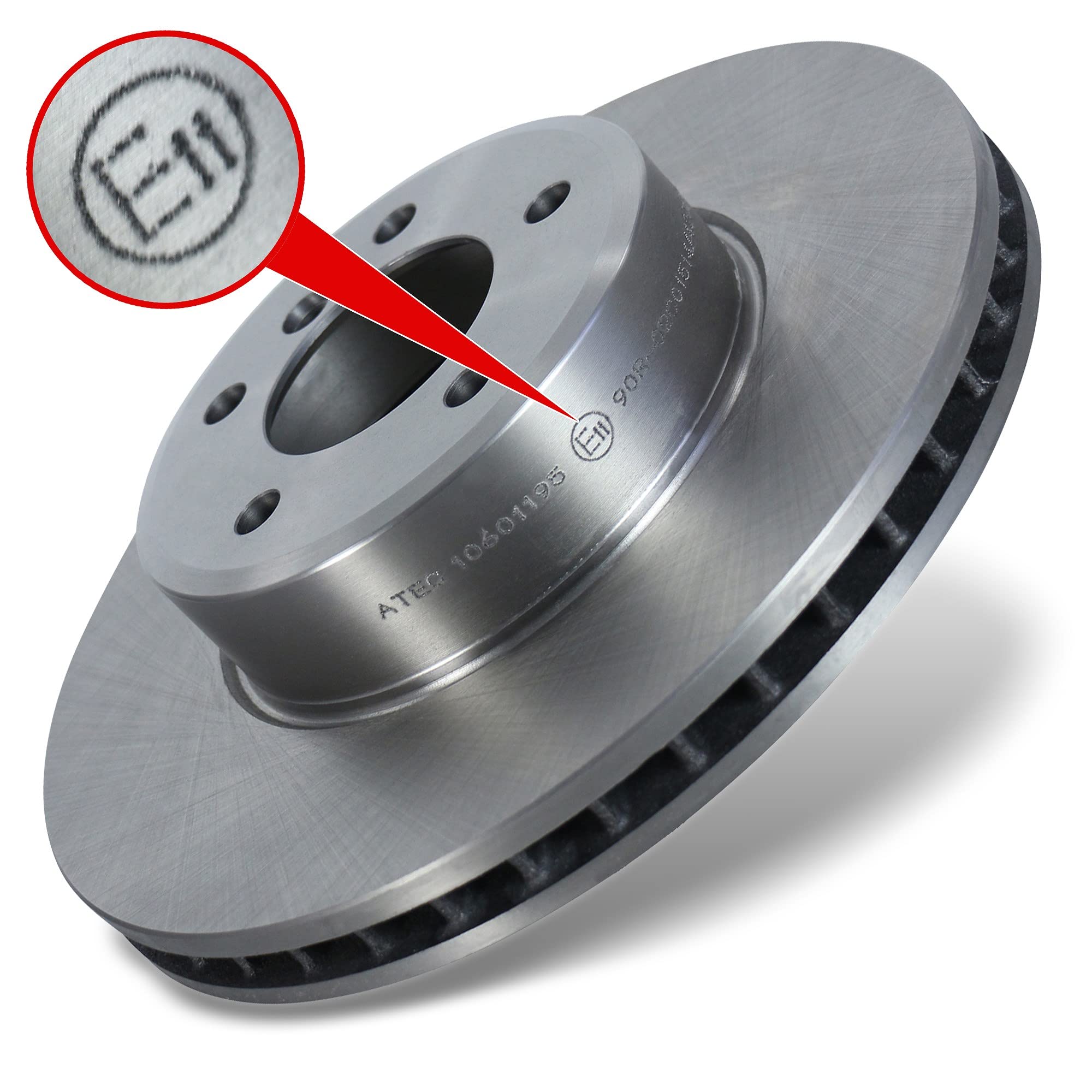 ATEC Germany Juego de frenos eje delantero incl. discos de freno Ø 324 mm | Compatible con: BMW 5, 5 Touring, 6, 6 Cabriolet