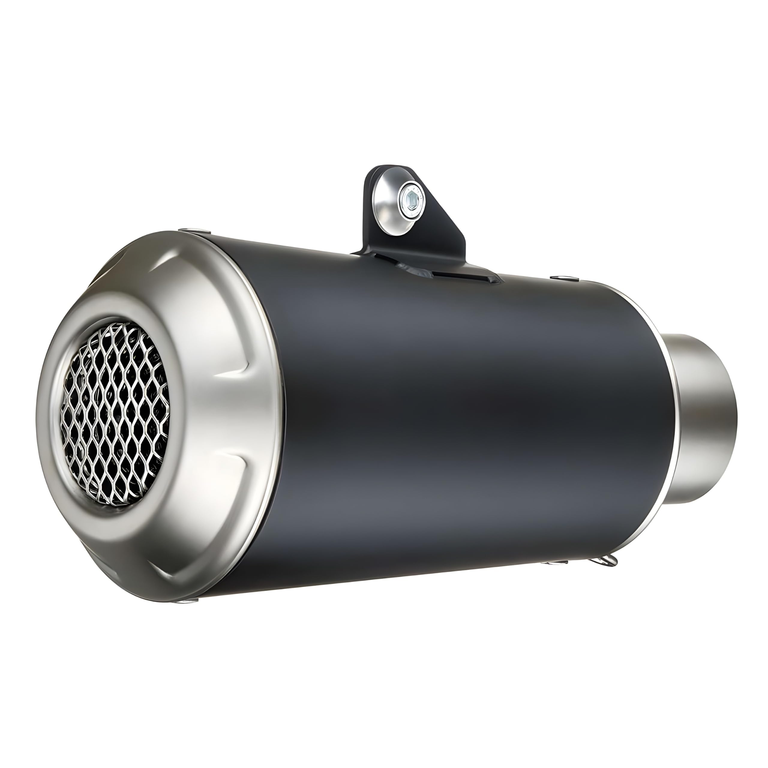 Kit silenziatore finale LeoVince universale LV-10 RACING Black Edition acciaio inossidabile nero, Ø 54mm