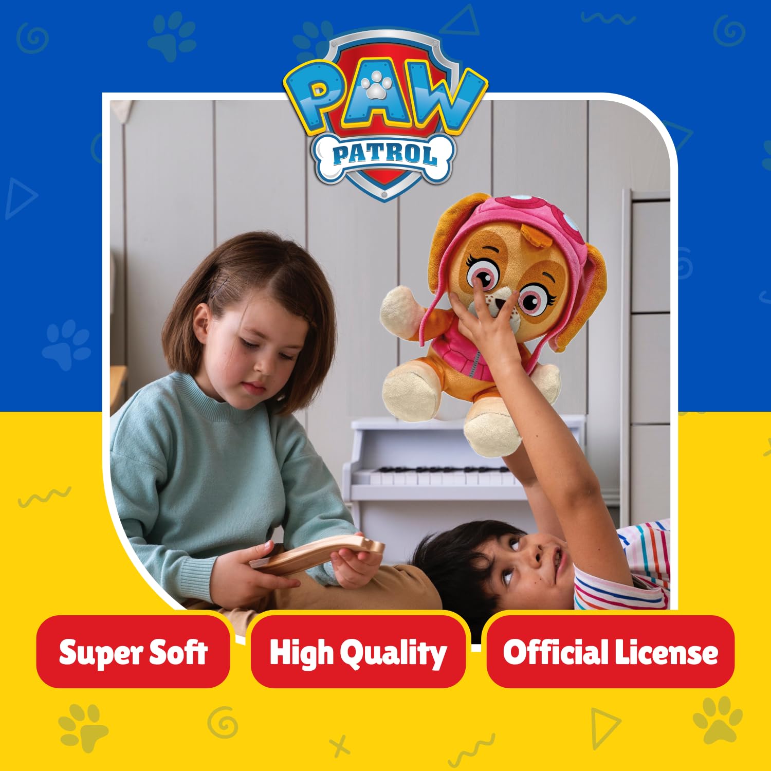 TY Skye Paw Patrol Soft Plush Toy for Kids, Cuddly Teddy, Collectible Stuffed Toy, Beanie Babies Range, Regular - 2