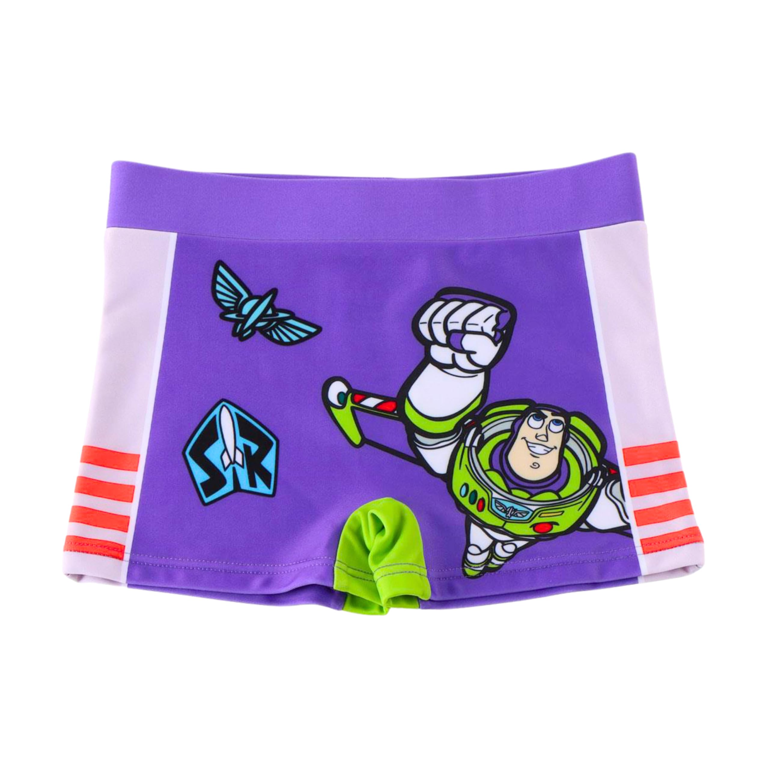Disney Pixar Toy Story Bañador para Niño, Buzz Lightyear Shorts de Baño Boxer, Bañador de Natación Infantil, Tallas 3 a 8 Años