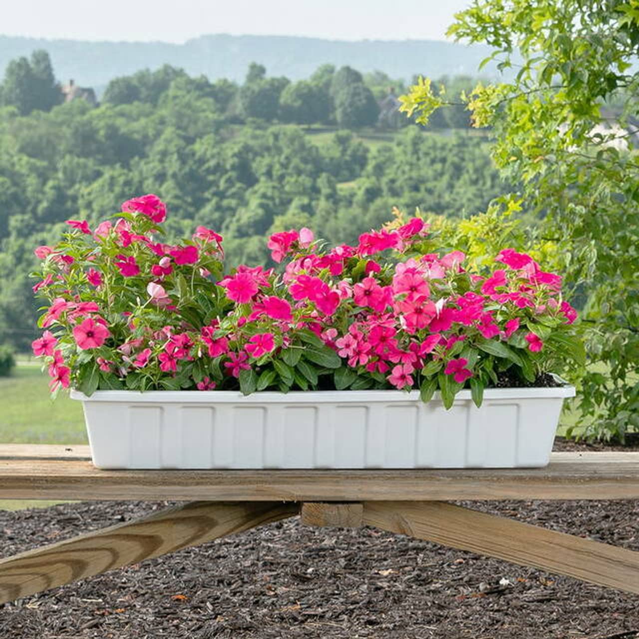Heavy Duty Poly-Pro Window Box Liner - White 30