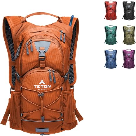 Teton Oasis/Trailrunner Hydration Backpack – Lightweight Water Pack with 2L/3L Bladder for Hiking, Running, Cycling, Biking – 2L/18L/22L Sizes – Sewn-in Rain Cover – Fits Men and Women Teton Oasis/Trailrunner Hydration Backpack – Lightweight Water Pack with 2L/3L Bladder for Hiking, Running, Cycling, Biking – 2L/18L/22L Sizes – Sewn-in Rain Cover – Fits Men and Women