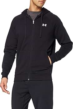 Under Armour Men's UA Rival Cotton Full Zip Hoodie - 1357106