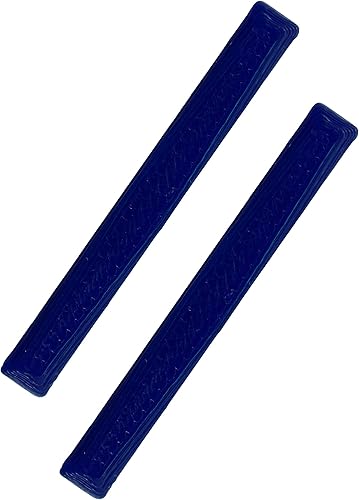 Teak Tuning Gem Edition - Rieles adhesivos para tablero, color azul oscuro, juego de 2 rieles para diapasón, juego de 2 rieles para diapasón, juego