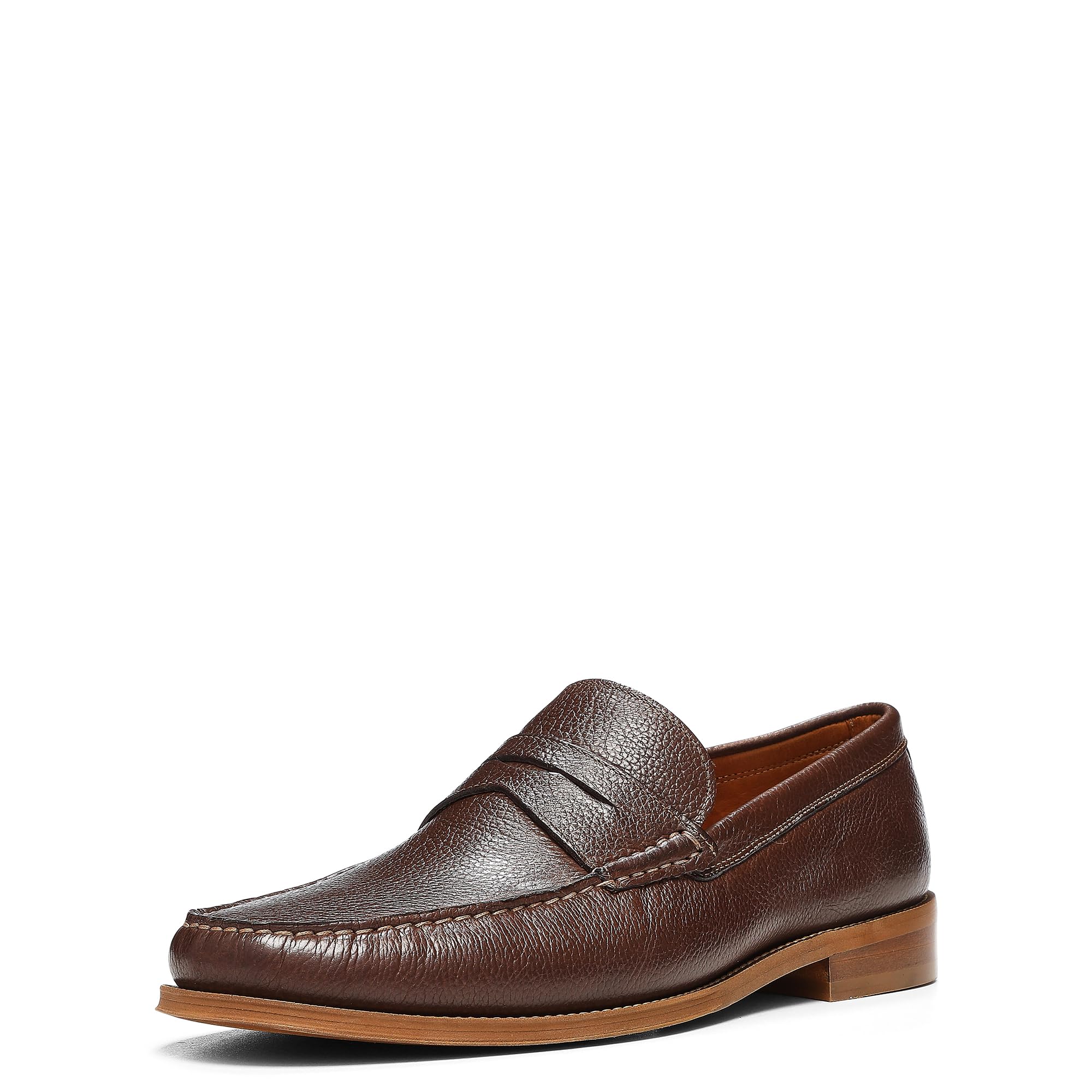 Donald J Pliner Mens Miles Soft Tumble, Cappuccino, 8 : Buy  display picture 1