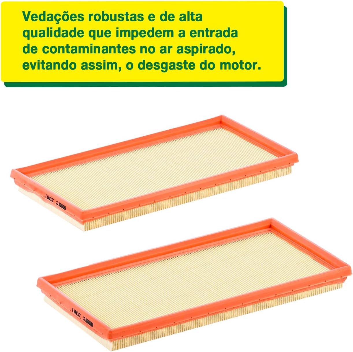 Mann Filter C 3361-2 Air Filter (Set of 2)