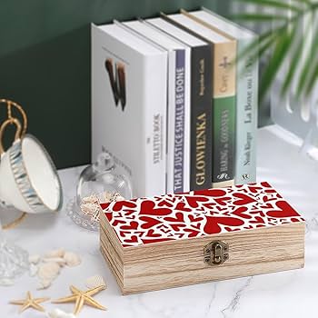 週末大特価‼️ハートが可愛い素敵な木製ボックス お盆大特価‼️ハートが可愛い素敵な木製ボックス