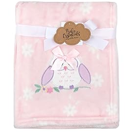 Plush Fleece Throw and Receiving Baby Blankets for Boys and Girls 30x36