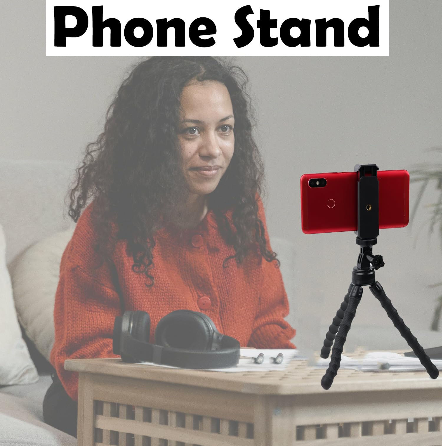 Treppiede portatile e flessibile per telefono con telecomando wireless, treppiede da viaggio compatibile con iPhone 17 16 15, Android per registrazione video, viaggi, vlogging selfie