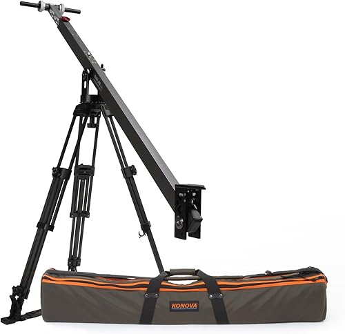 KONOVA S900 SUNJIB con bolsa Cámara Mini grúa de bolsillo de brazo único Jib DSLR RED Plate Bowl Compatible