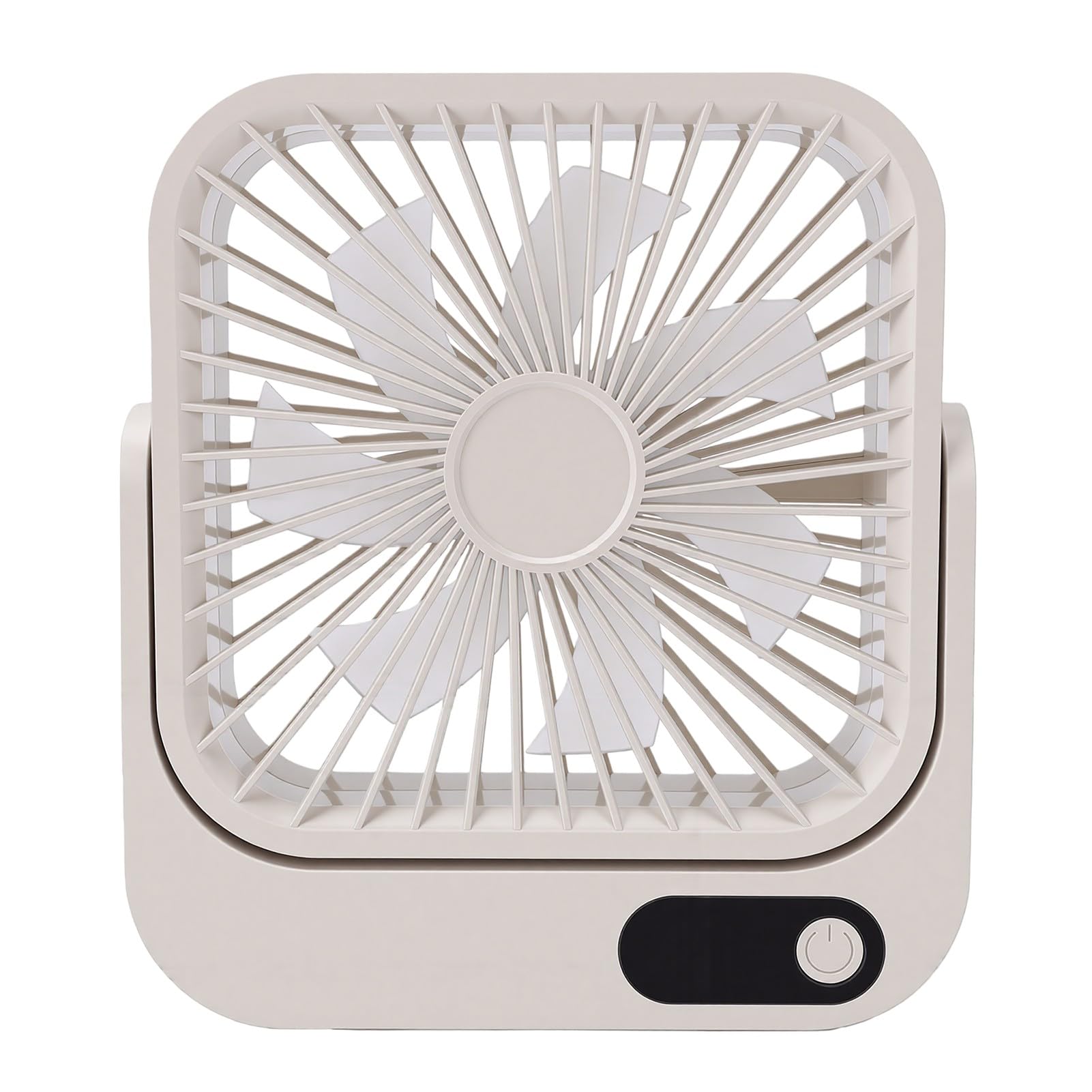 Ventilateur de bureau USB rechargeable Jectse avec écran LED pratique