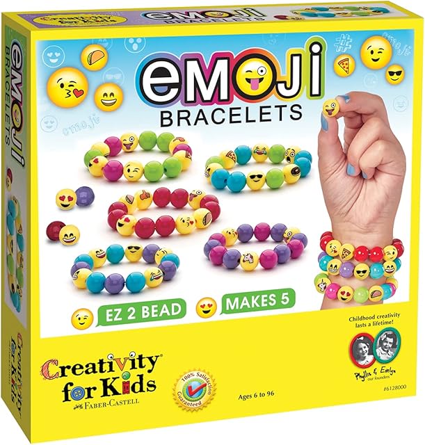 Creativity For Kids Emoji Bracelets Kit