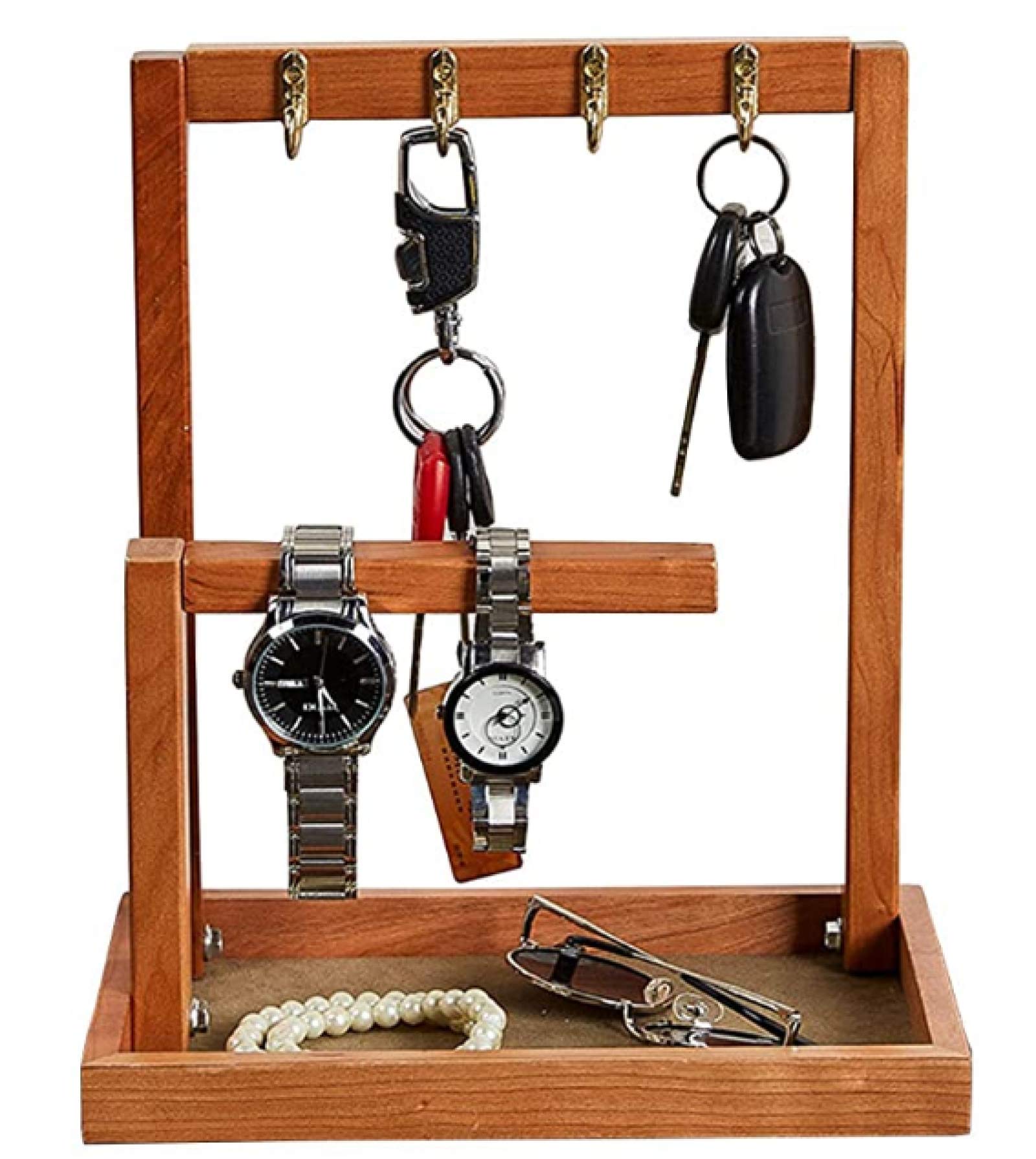 Amazon.co.jp: 鍵スタンド 鍵置き 玄関収納 木製 キー置き 鍵