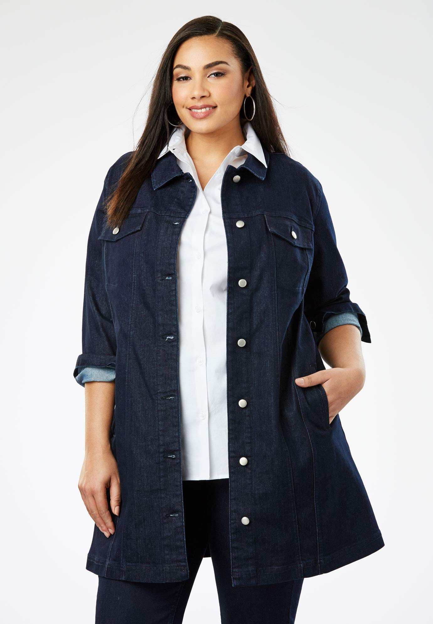jessica london denim jacket