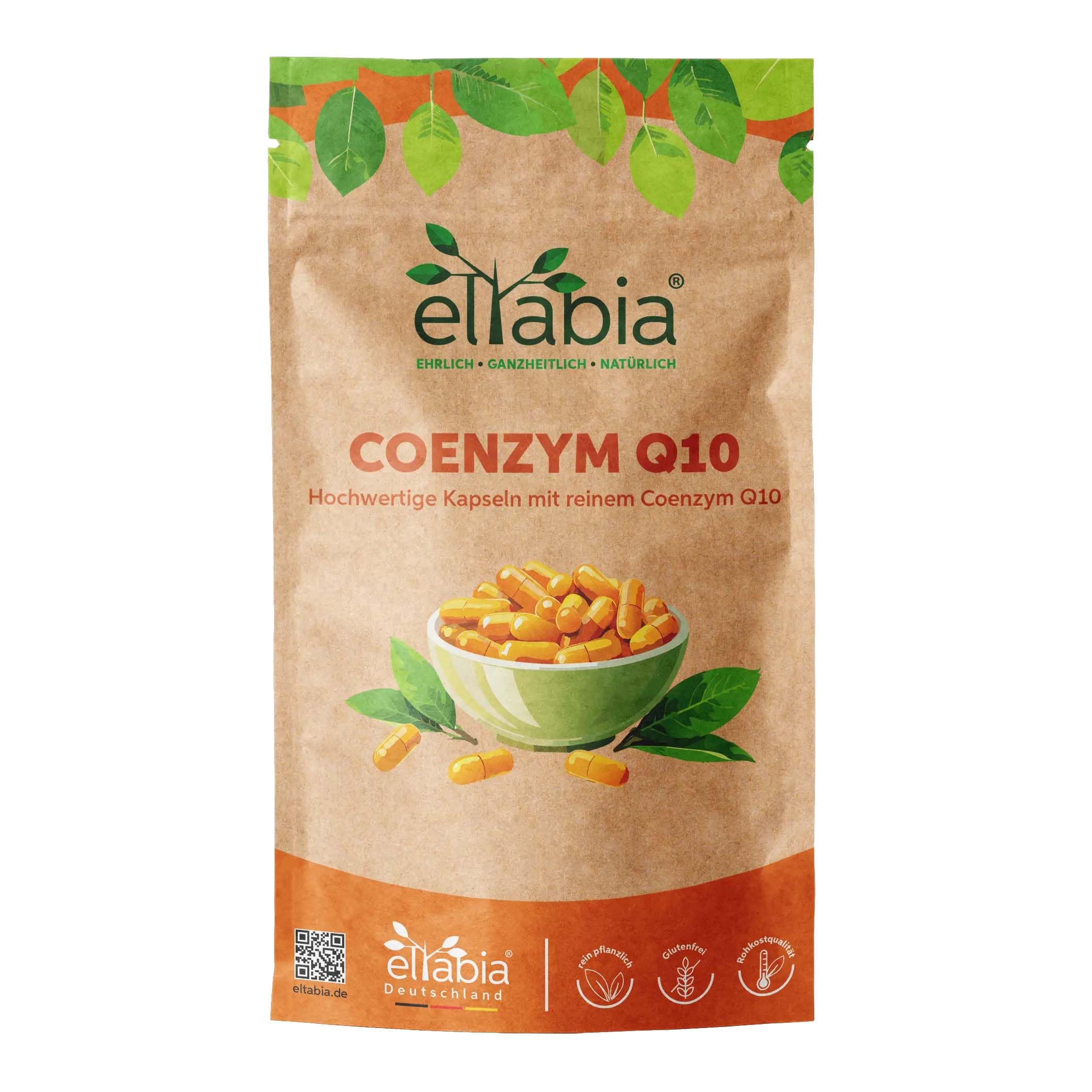 Coenzima Q10 capsule 200 pezzi | 200 mg alto dosaggio Premium Ubiquinone | Vegano da fermentazione vegetale