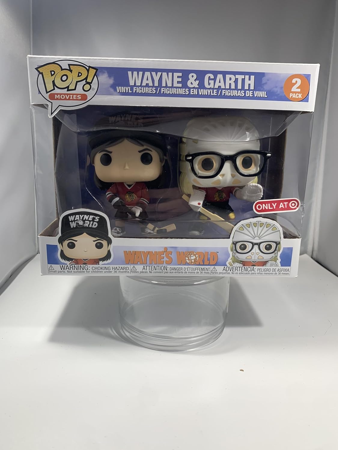 Pop Movies 3.75 Inch Action Figure Wayne's World - Wayne & Garth 2-Pack