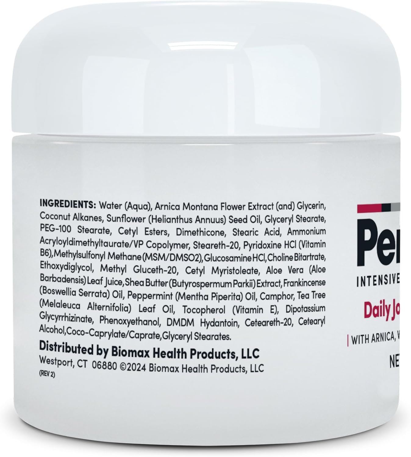 Penetrex Joint & Muscle Care - Soothing Massage Cream - Premium Whole Body Rub with Arnica, Vitamin B6 MSM & Boswellia - Non-Greasy 4oz Cream