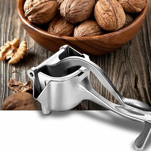 Miniatura 5 de Exprimidor manual de hierro fundido, exprimidor manual de acero inoxidable, exprimidor de limón, máquina de trituración de cítricos y lima para