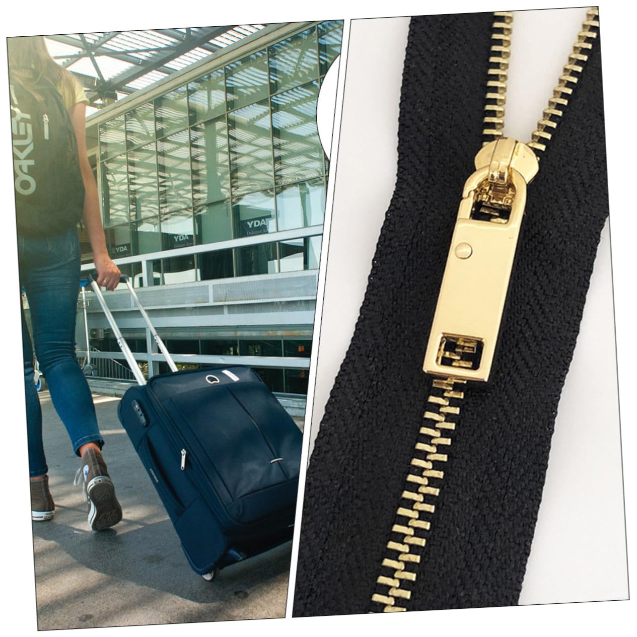 Operitacx 60piezas Tiradores Desmontables Para Accesorios De Reemplazo Para Equipaje y Mochilas Multiusos