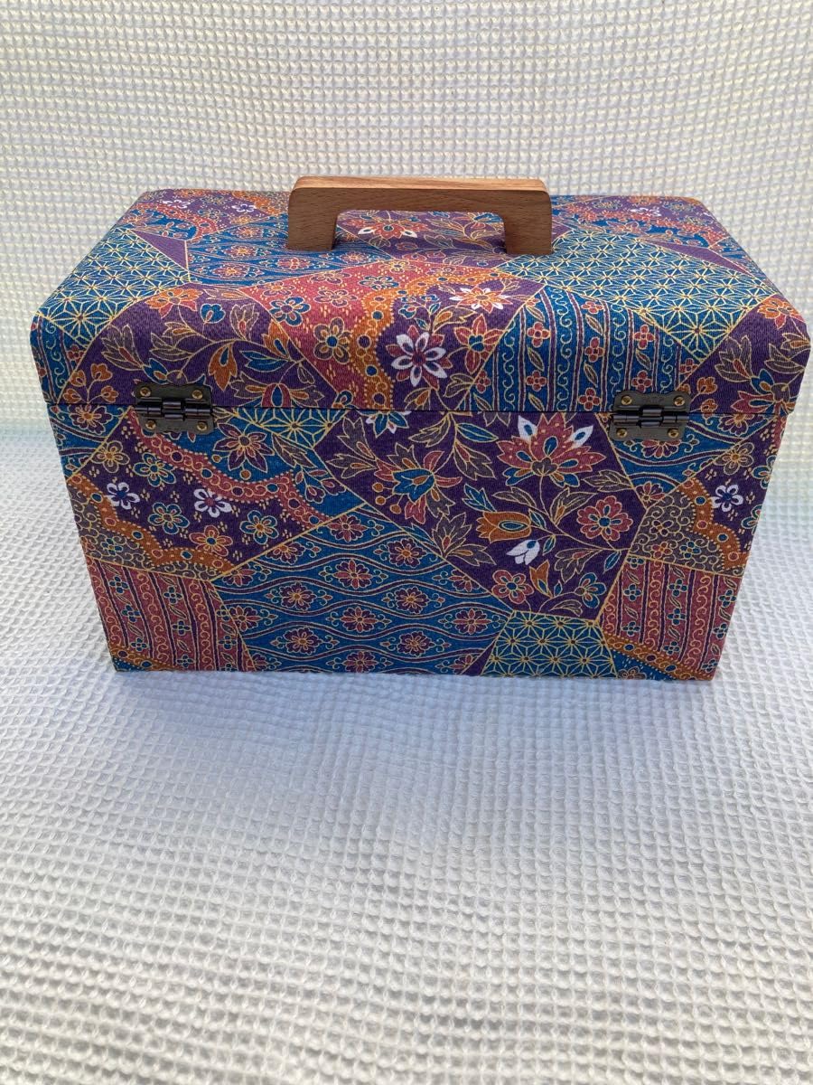 ちりめんの裁縫箱 ちりめん文庫箱 裁縫箱（特大） – ジェイハンズ 京都