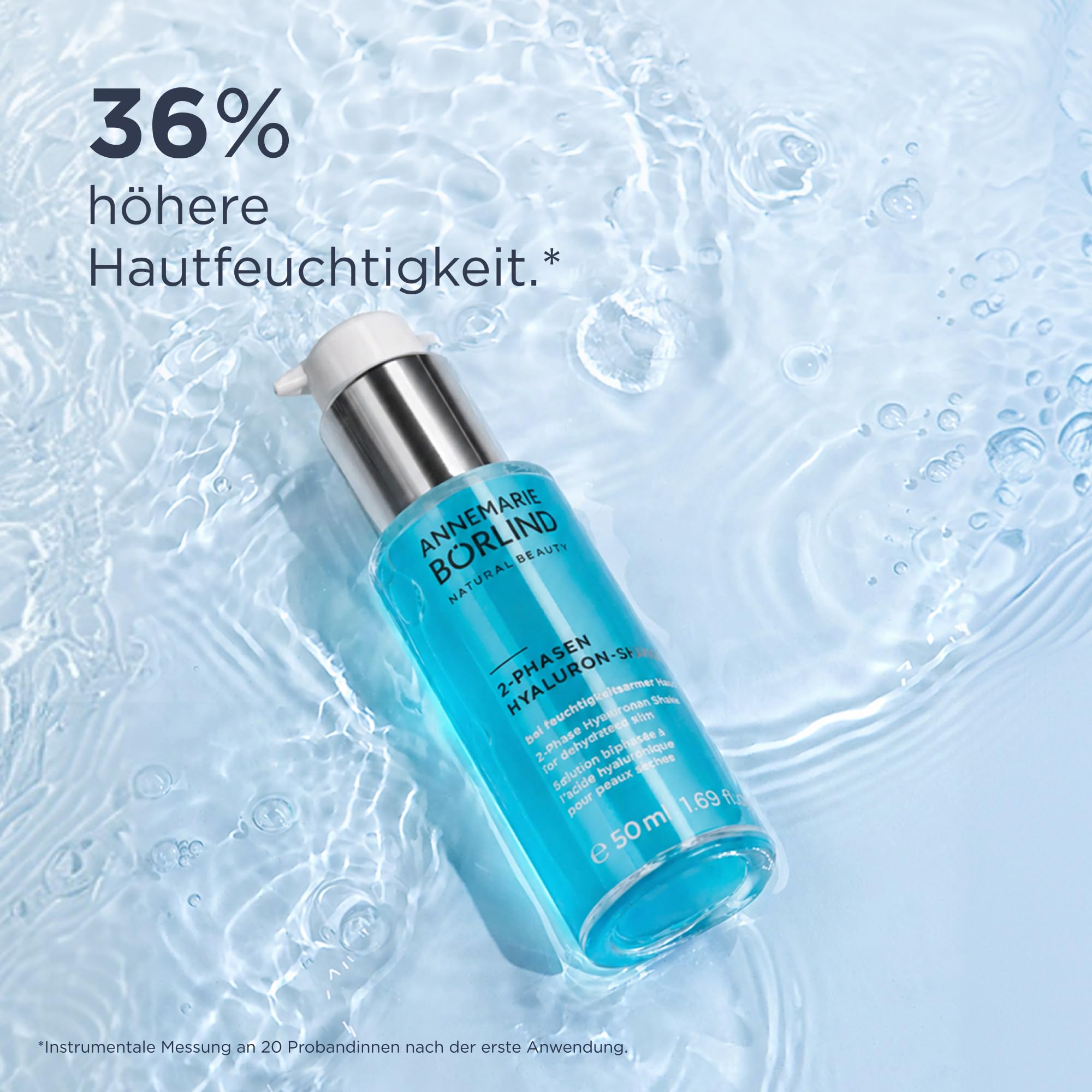 ANNEMARIE BÖRLIND Hyaluron Boost Set Hyaluronshake 50ml + Augenpads 12Stk.