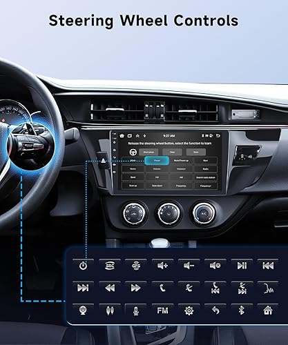 Miniatura 5 de 8 Core 4G+64G para Toyota CorollaLevin 2014-2017 Estéreo de coche Android con Carplay inalámbrico Android Auto, 10.1 "HD 1280*720P IPS pantalla