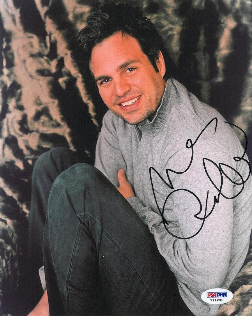 Mark Ruffalo Signed Authentic Autographed 8x10 Photo (PSA/DNA) at ...