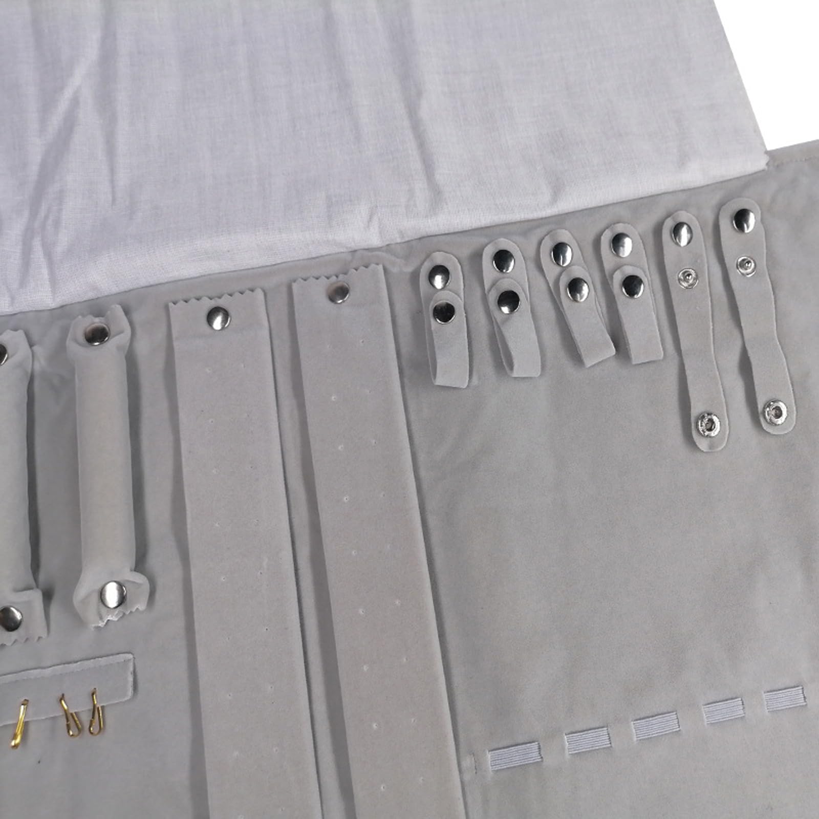 Farbic - Estuche para joyas con varios compartimentos para collares, pulseras, anillos, pendientes, viajes, diseños elegantes
