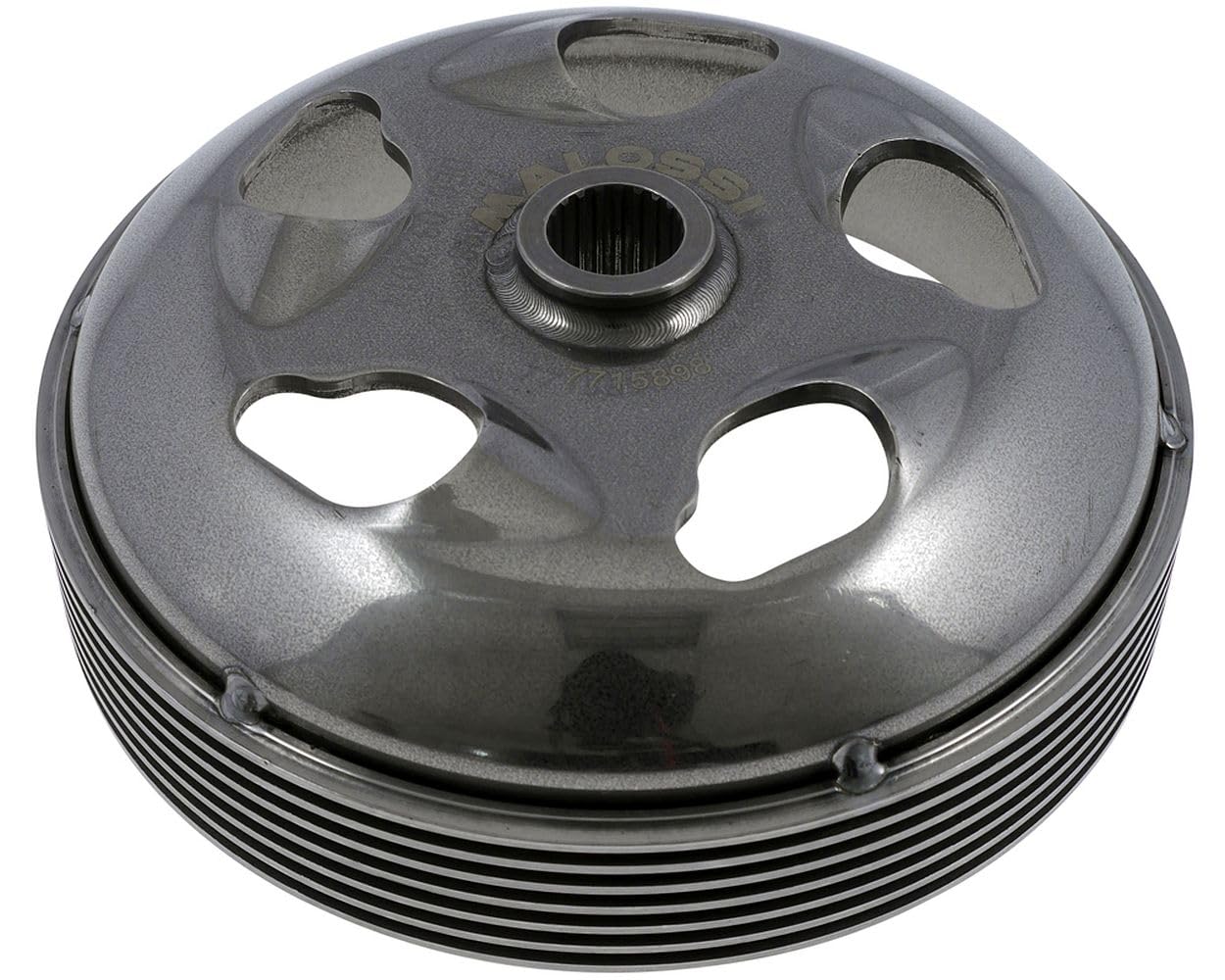 Kupplungsglocke Malossi Wing Clutch Bell Ø 134 mm für Scooter Piaggio 125 – 150 – 200 – 300 verstärkt und leicht