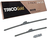Vista 31 de TRICO Gold 19" + 19" Juego de 2 limpiaparabrisas de repuesto premium para automóvil, limpiaparabrisas de haz para todas las estaciones para lado
