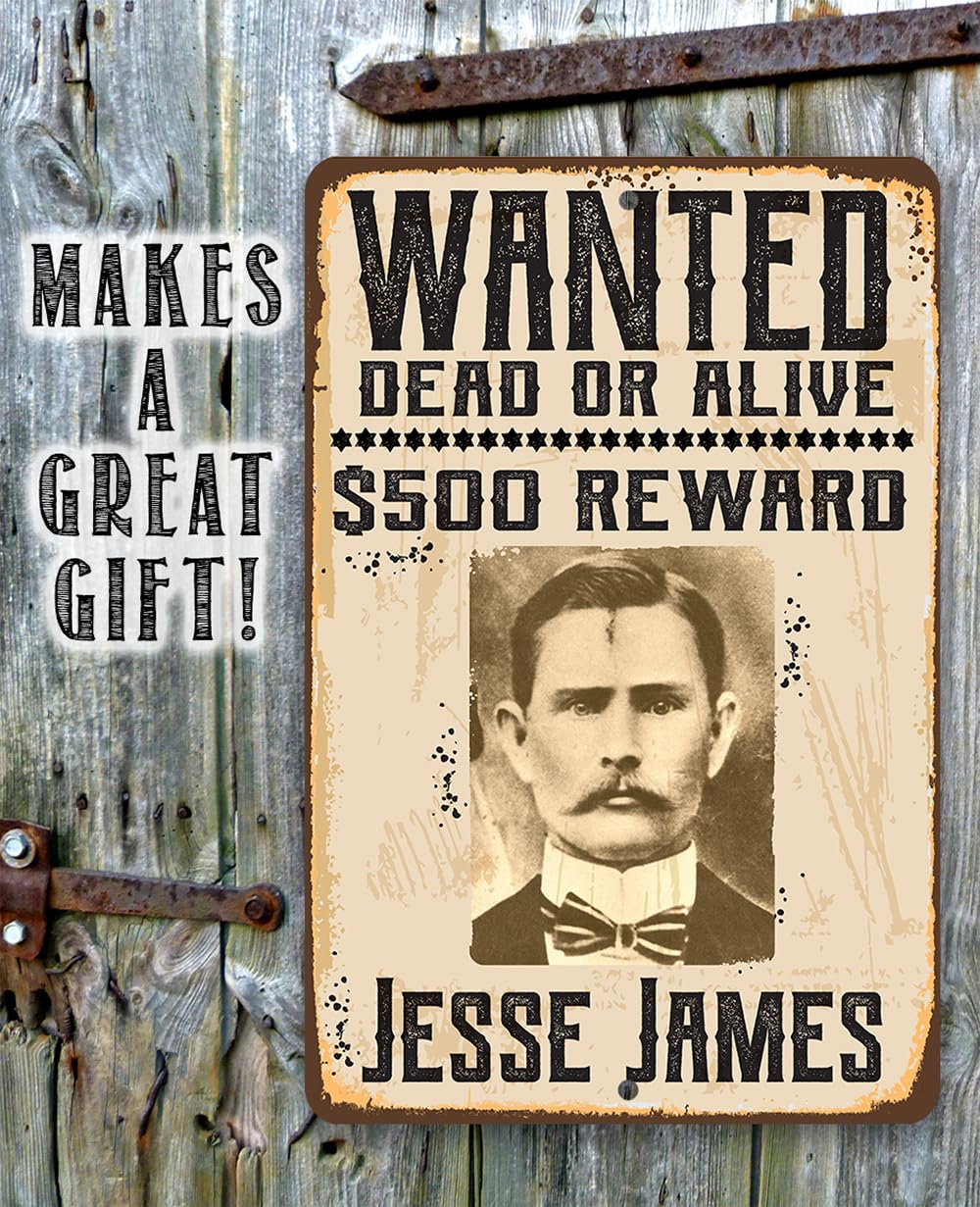 Amazon.com: Jesse James Wanted and Reward Posters - $500 Reward