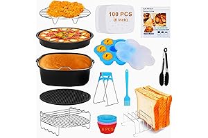 8QT XL Square Air Fryer Accessories Set