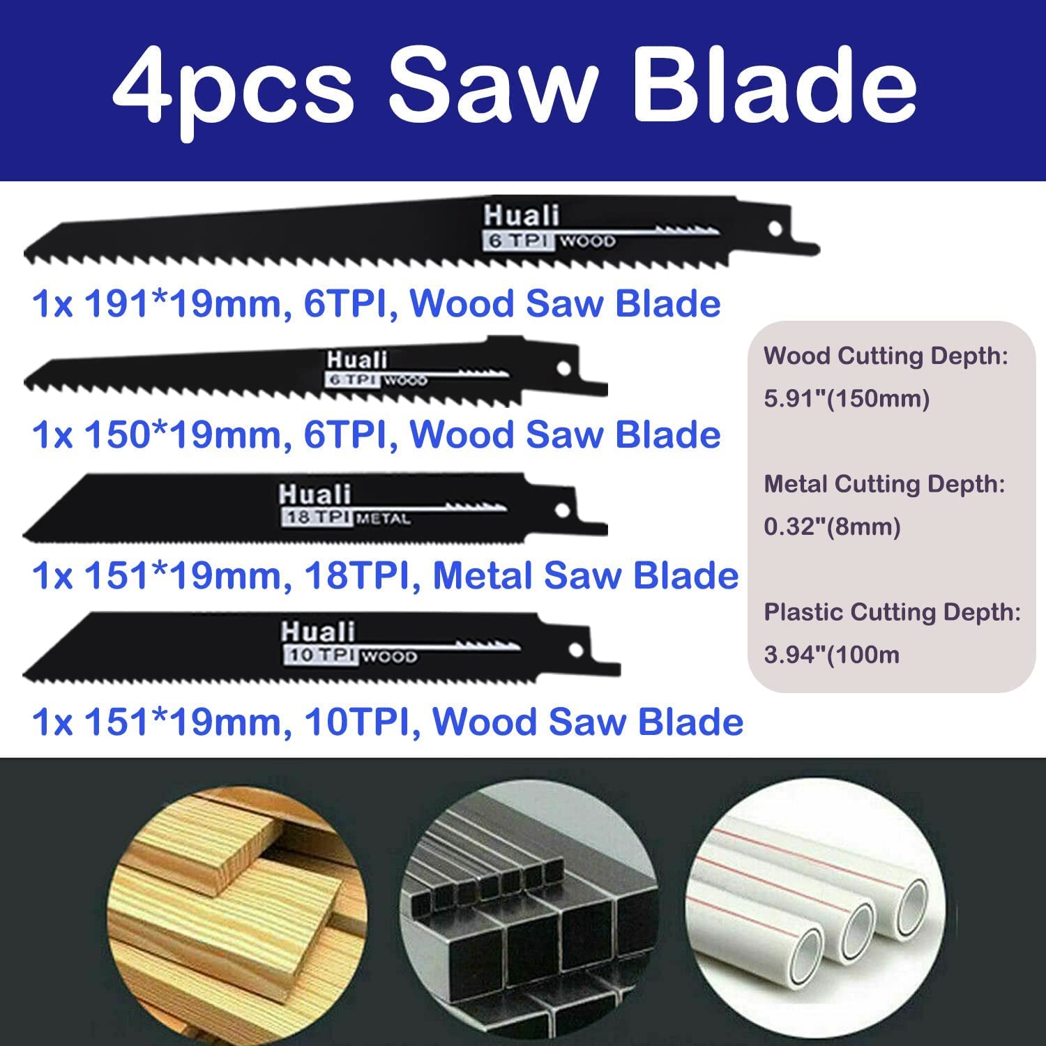 Sierra de sable sin escobillas de 21 V Max con 2 baterías y cargador, sierra de reciprosäge eléctrica con 4 hojas de sierra para metal/madera/PVC, longitud de carrera de 22 mm, sierra de sable