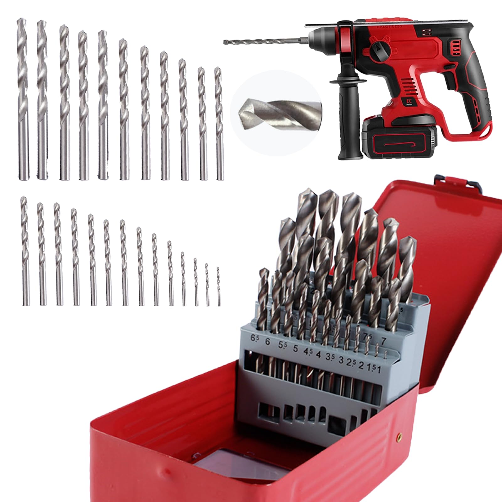 Brocas Para Metal Brocas Para Metal Obramat (Bricomart)