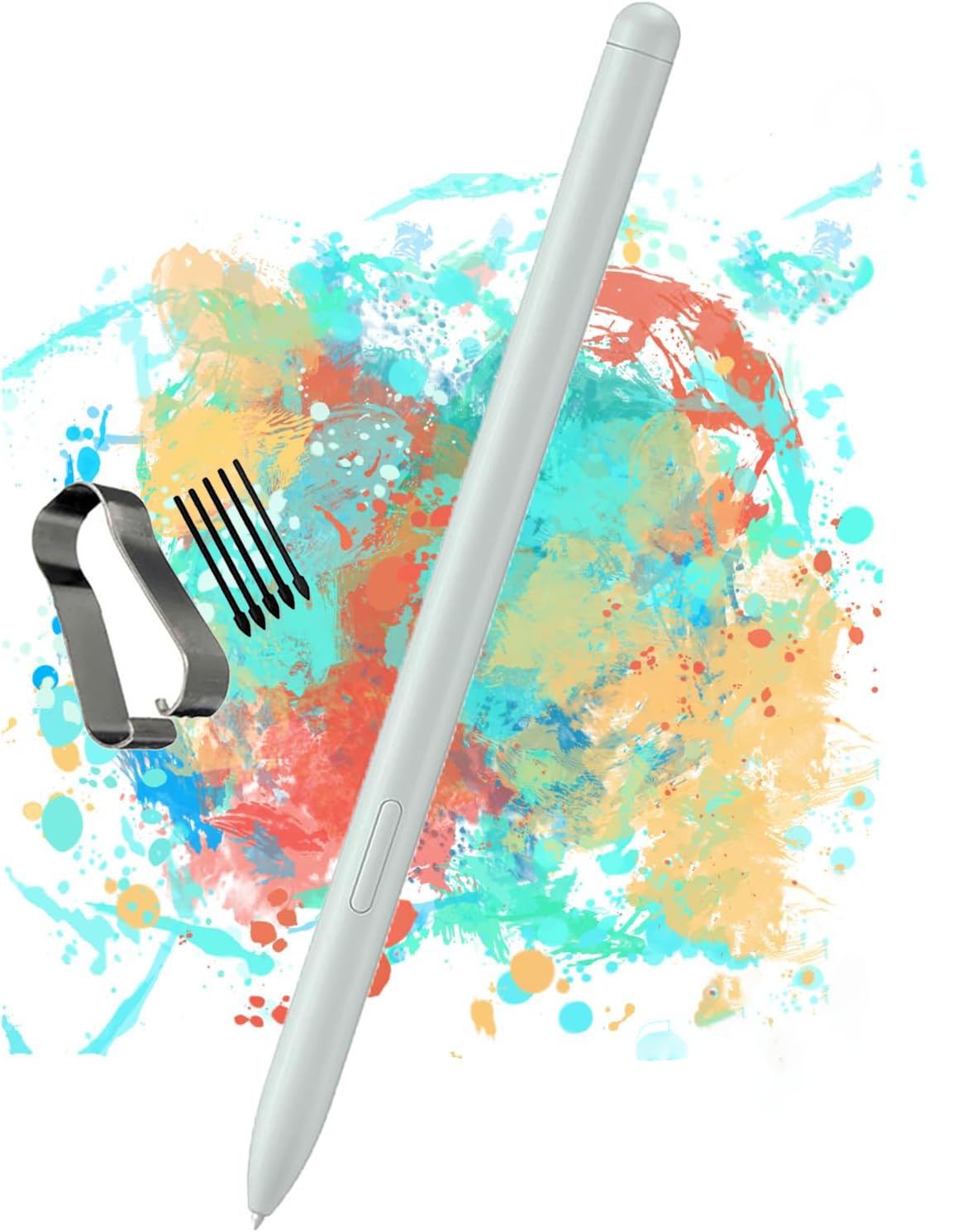 Stylet de Rechange Samsung Galaxy Tab S9 FE S9 FE+ SM-X510 SM-X516B avec Pointes de Stylo Menthe