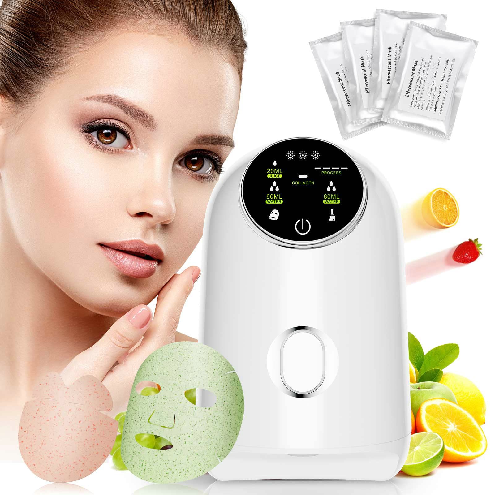 Amazon.com : Face Mask Maker Machine kit with 32 Pcs Collagen