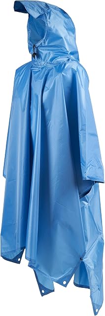 Bramble - Premium 3-in-1 Waterproof Rain Poncho, Sun Tarp & Mat - Festival Camping Hiking Essential