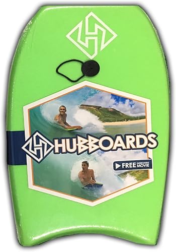 Hubboards Hubblite Mini Surfer - Beginner, Intermediate, Expert Super Lightweight Premium - Ideal for Kids and Adults - with Adjustable Leash