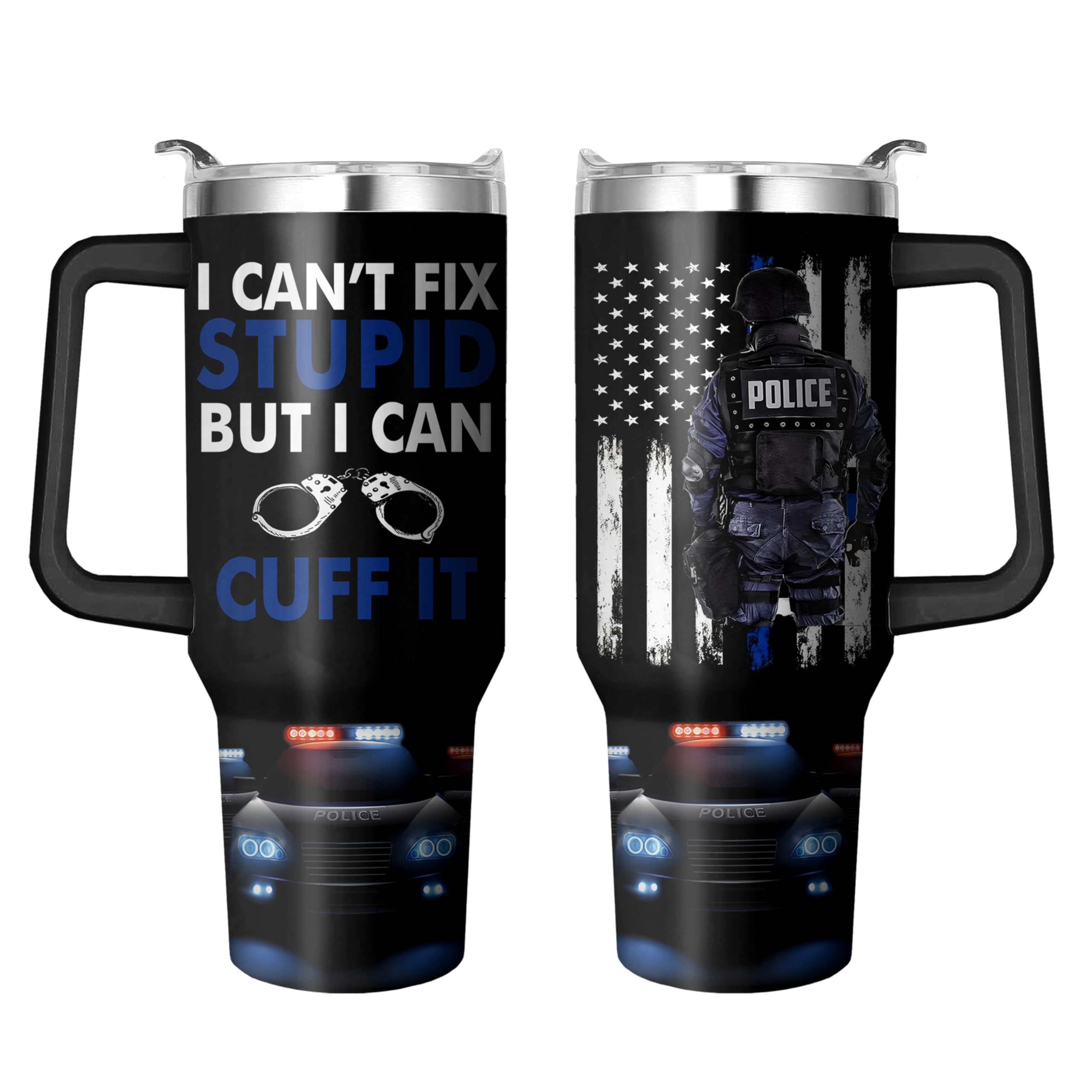 Wuepncah Police Tumbler