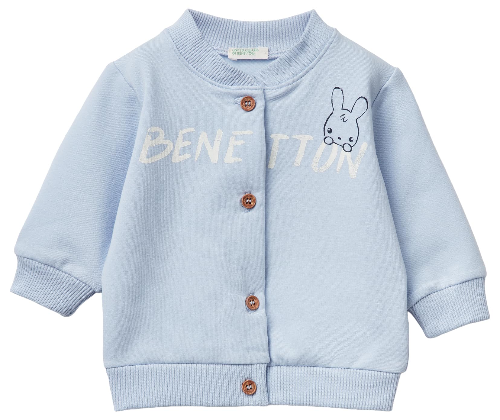 United Colors of Benetton Baby - Jungen Giacca M/L 3k1ca501s Strickjacke