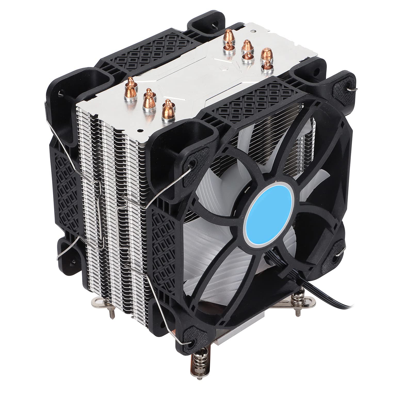 Yosoo Health Gear Chłodnica CPU 6 Ciepłowodów, Podwójny Wentylator, 120mm