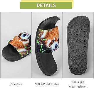 VYJLOO Claquettes Femme Fleurs Colorées Pantoufles De Bain