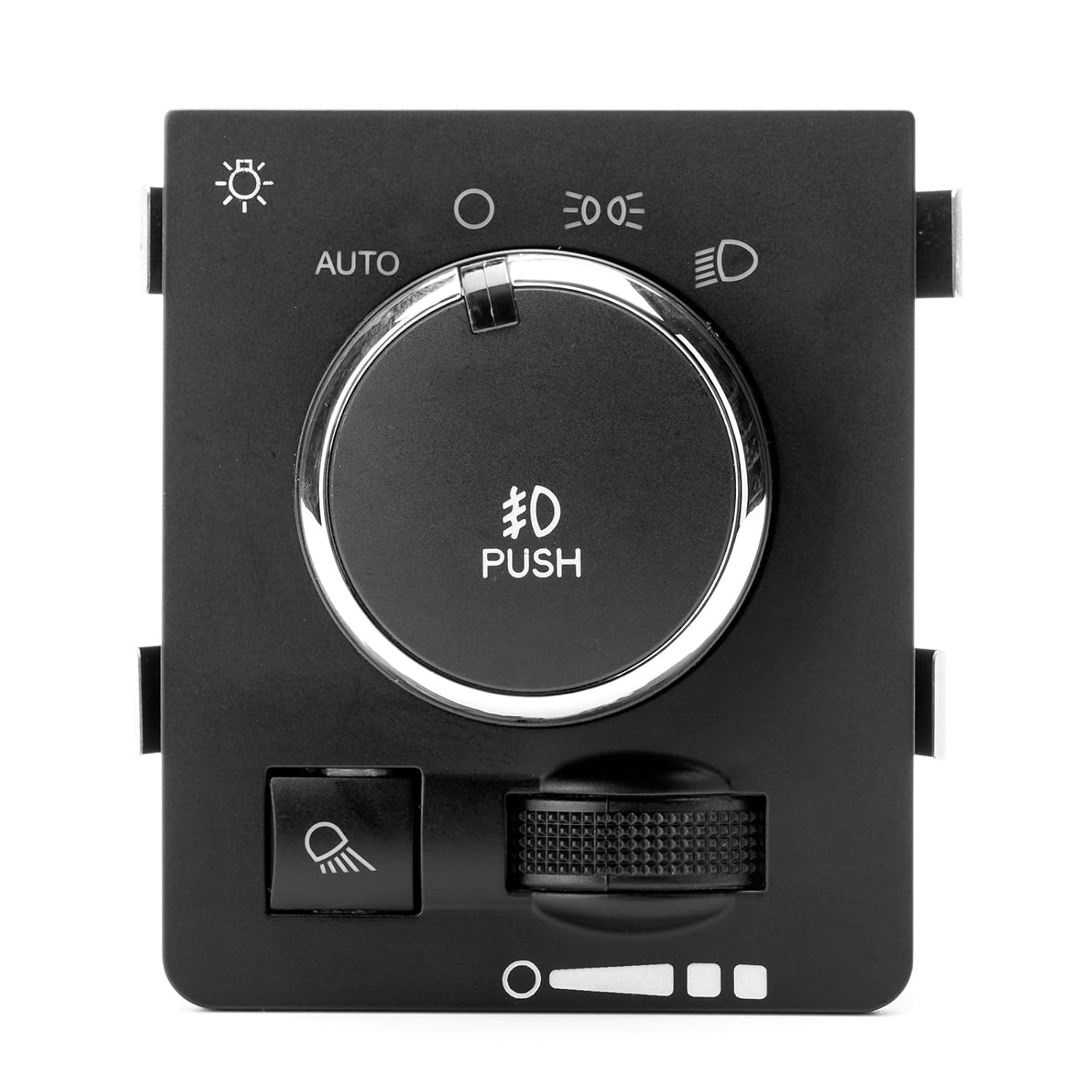 4602918AA Headlight Headlamp w/Fog Light Switch for 2009-2010 Dodge Ram 1500 2500 3500 Pickup, 2011-2018 Dodge Ram 1500 2500 3500 Front Cargo Light Switch 68020629AA 1S11719 HLS1457